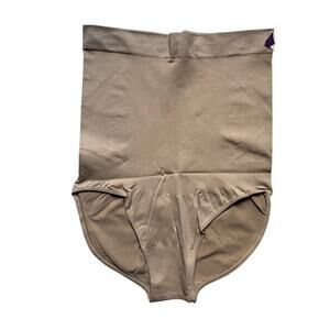 5/$25 Empetua High Waisted Beige Tummy Control Shaper Panty XXXL 3XL New